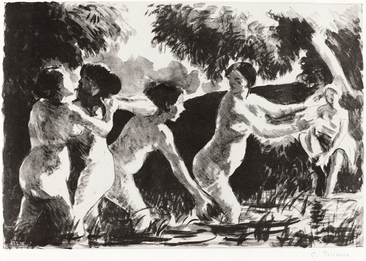 T-shirt Bathers Wrestling II Signature