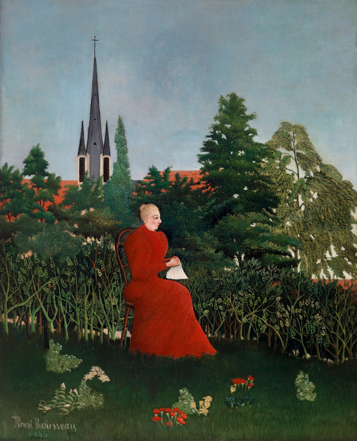 Sweater Portrait Of A Woman In A Landscape Portrait De Femme Dans Un Paysage Essential