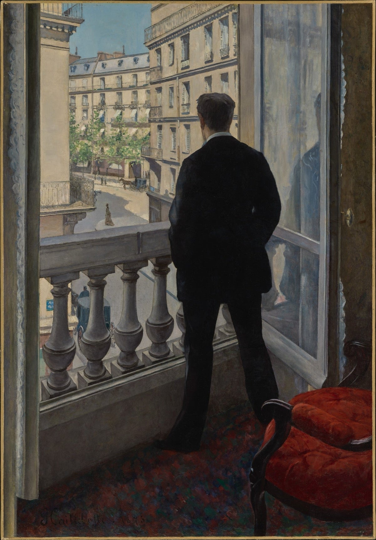 Sweater Young Man At His Window Signature