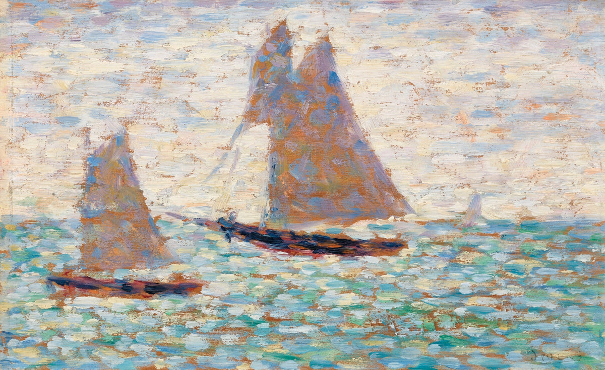 T-shirt Two Sailboats At Grandcamp Deux Voiliers A Grandcamp Essential