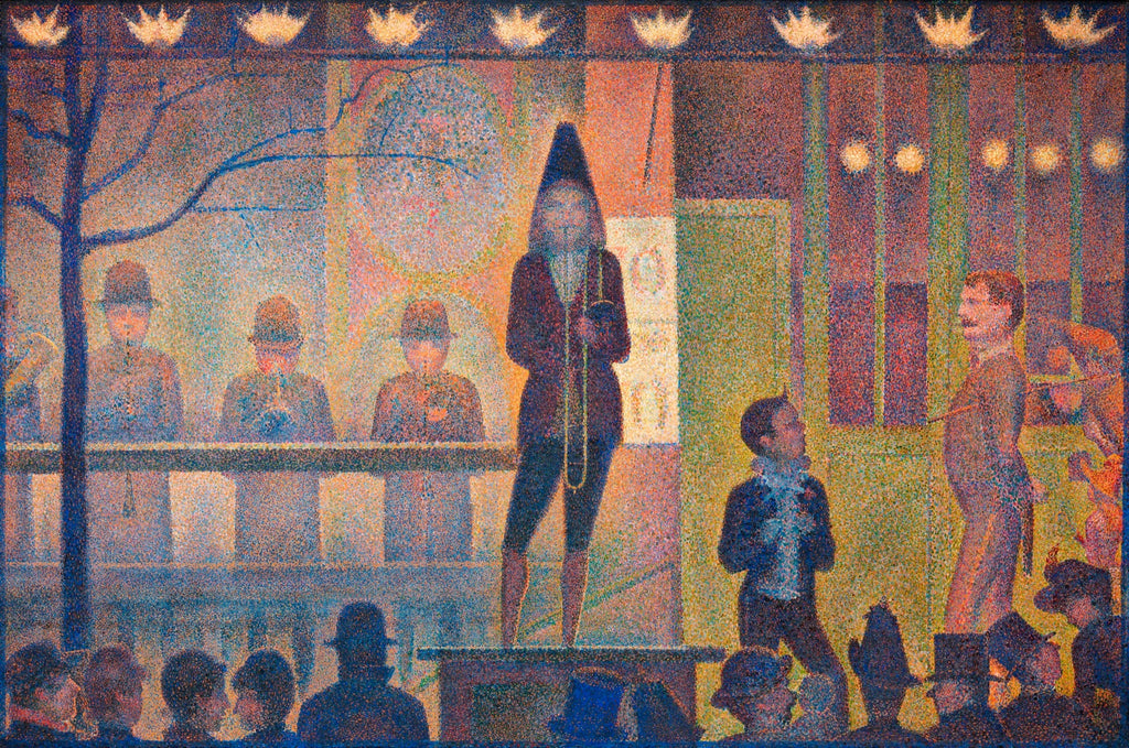 Hoodie Georges Seurat Circus Sideshow Signature