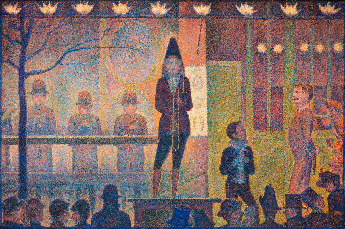 Hoodie Georges Seurat Circus Sideshow Essential