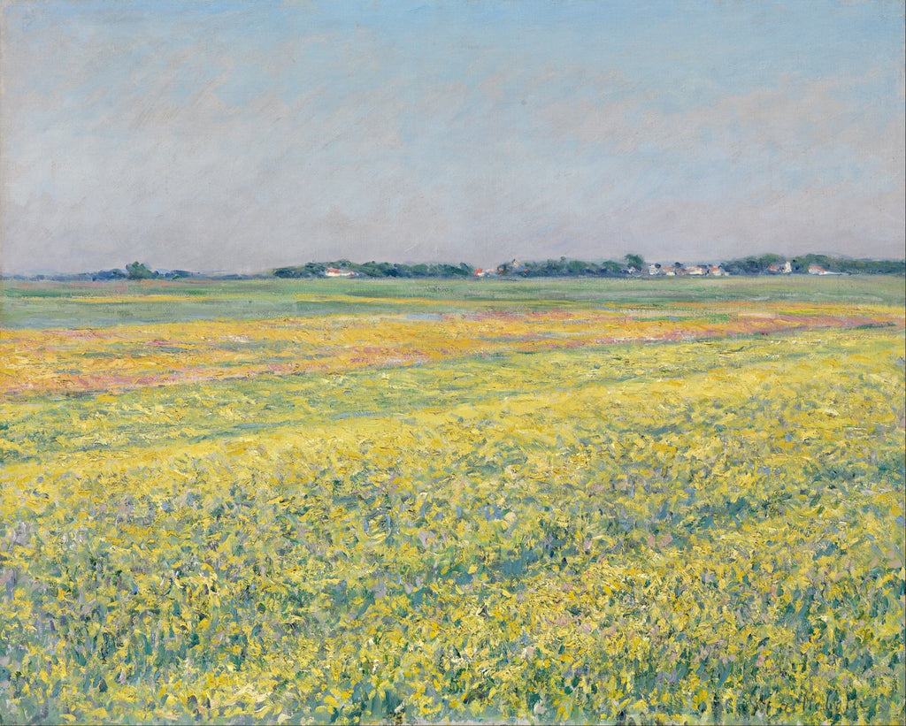 Hoodie The Plain Of Gennevilliers Yellow Fields Essential