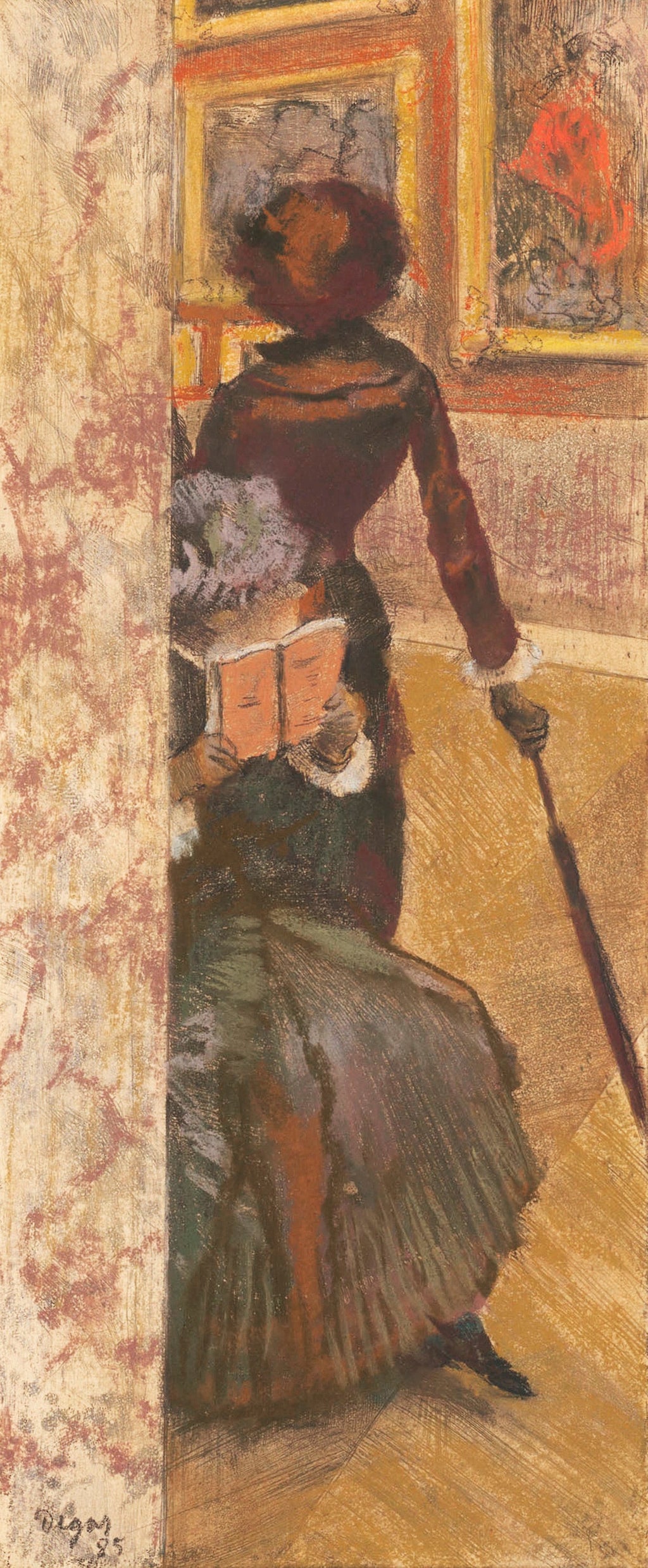 Hoodie Mary Cassatt At The Louvre The Paintings Gallery Signature