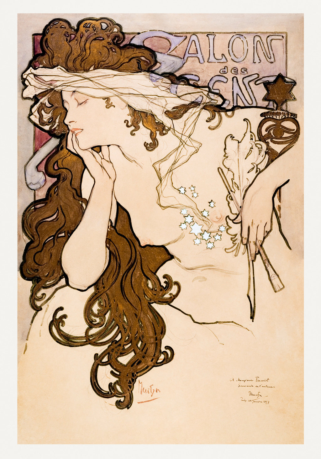T-shirt Salon Des Cent Poster Essential