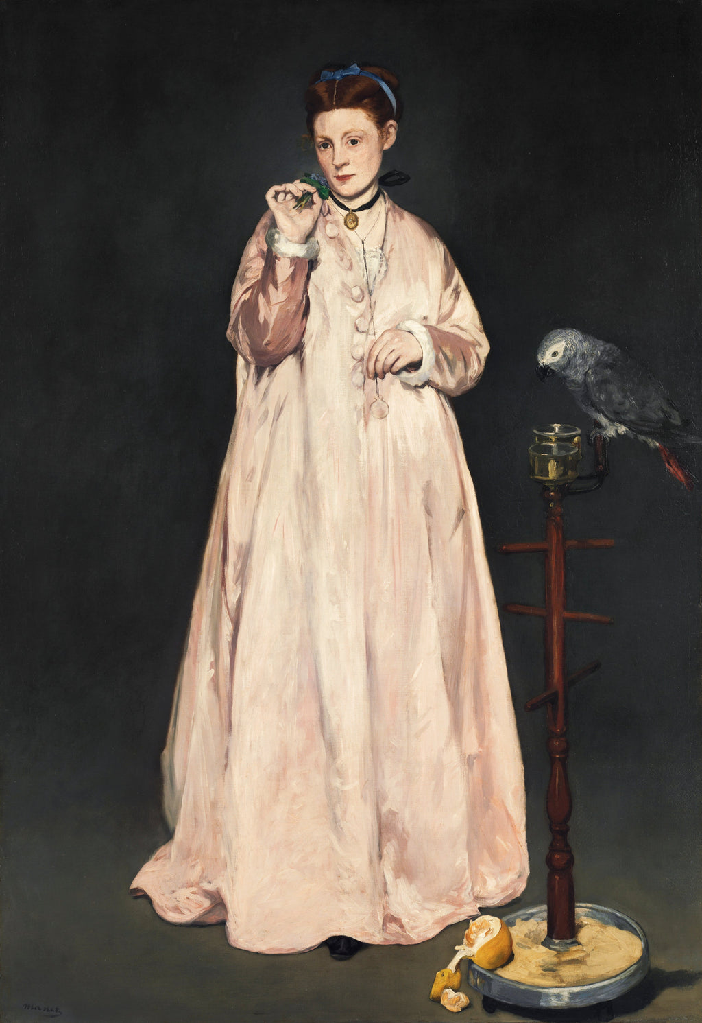 T-shirt Young Lady In 1866 Painting In High Resolution Essential