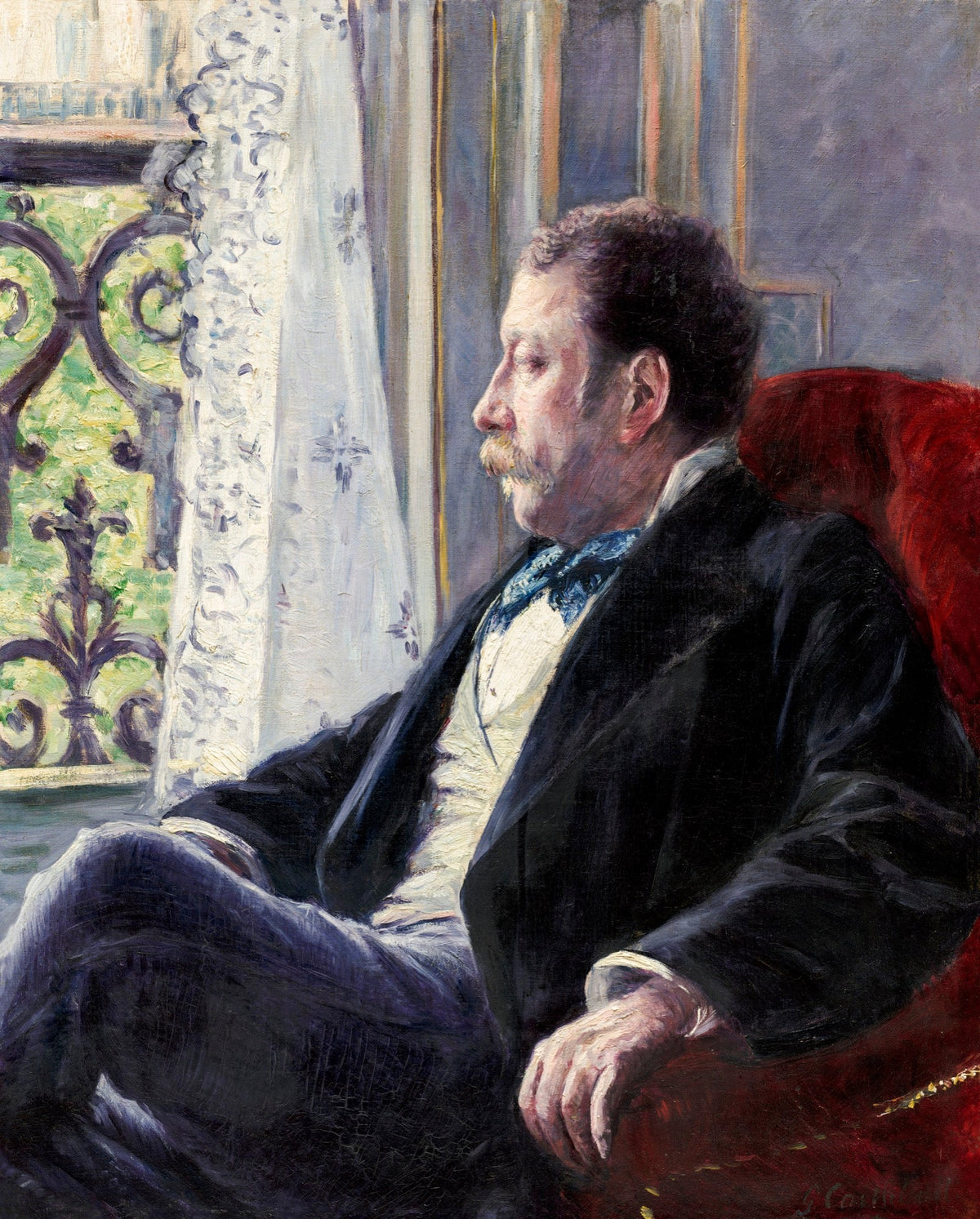 Sweater Portrait Of A Man Signature