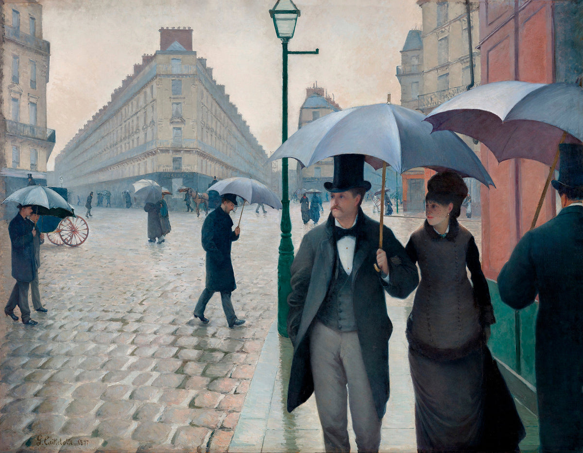 T-shirt Paris Street Rainy Day Essential