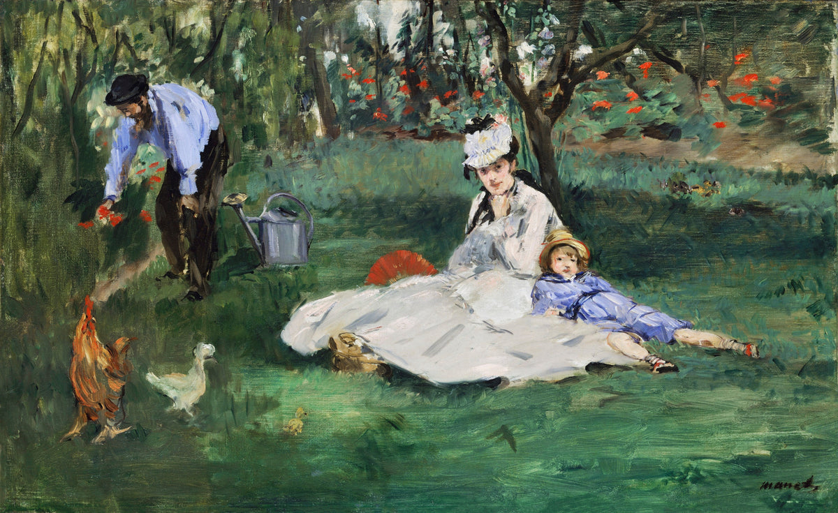 Sweater The Monet Family In Their Garden At Argenteuil Essential