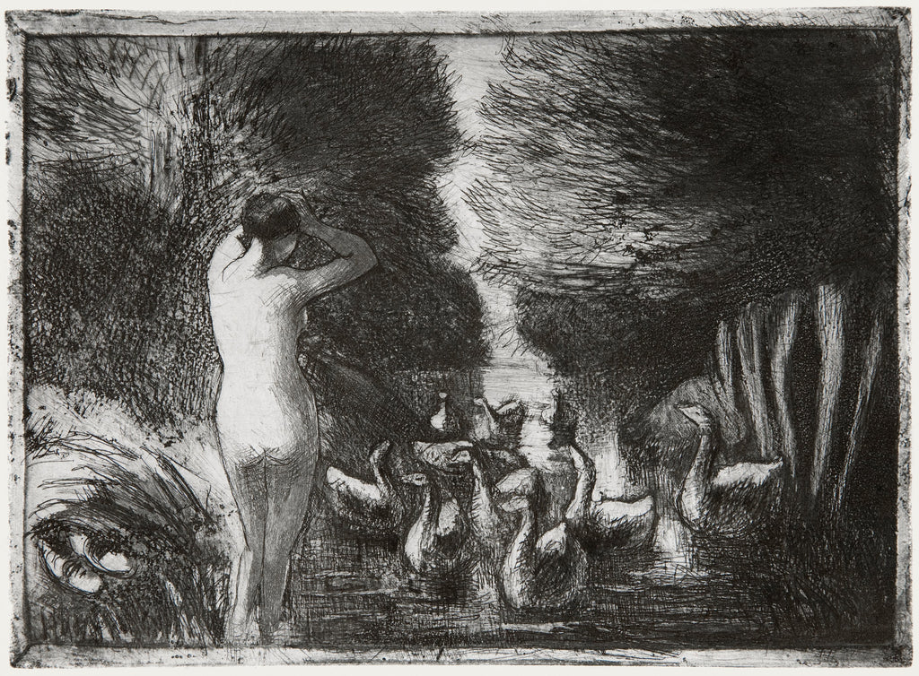 Hoodie Bather With Geese Essential