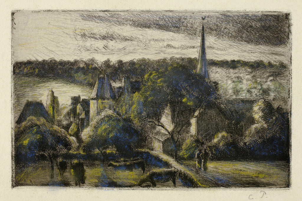 Sweater Church And Farm At Eragny Essential