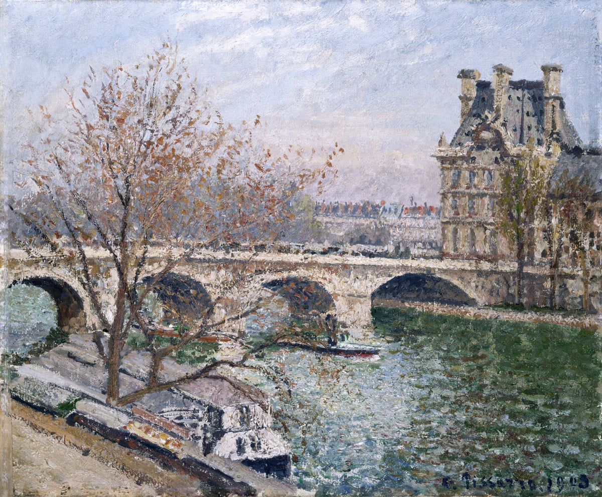 Hoodie The Pont Royal And The Pavillon De Flore Essential
