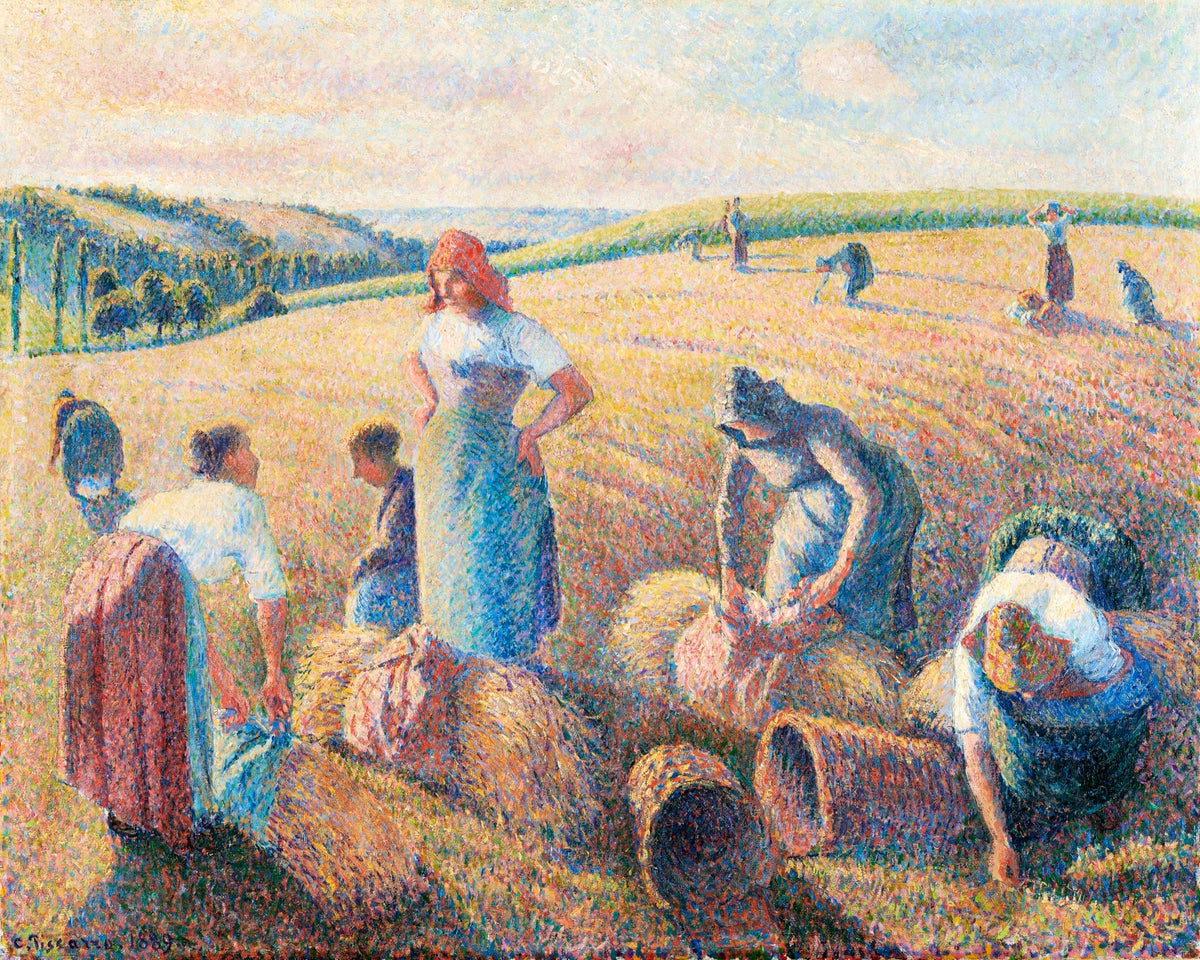 Hoodie The Gleaners Painting In High Resolution Essential