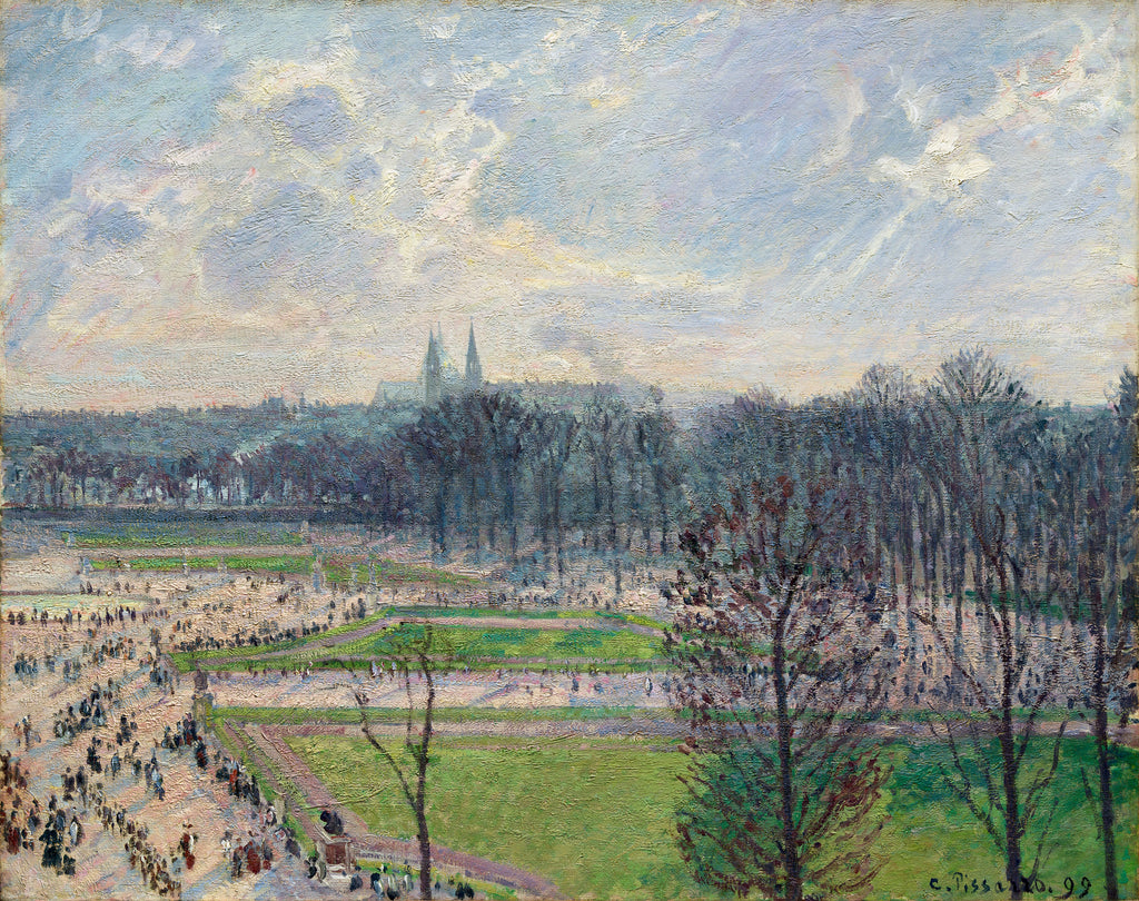 T-shirt The Garden Of The Tuileries On A Winter Afternoon Essential