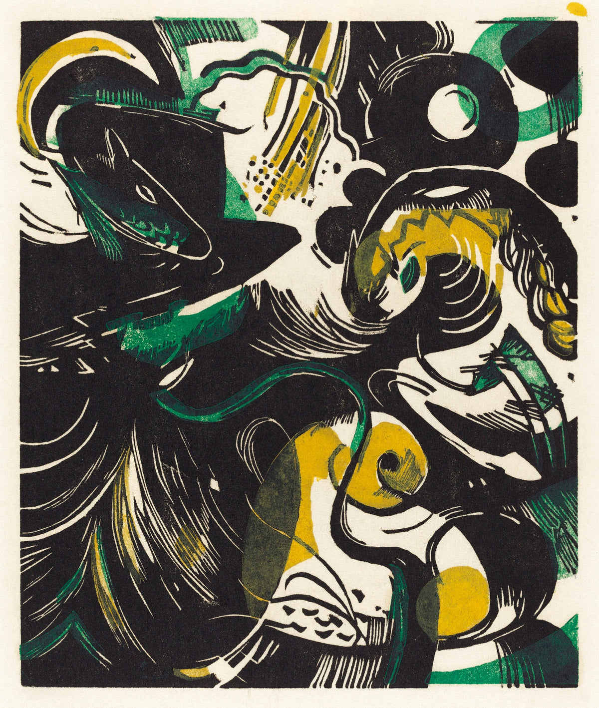 Sweater Genesis II Schopfungsgeschichte II Print Signature