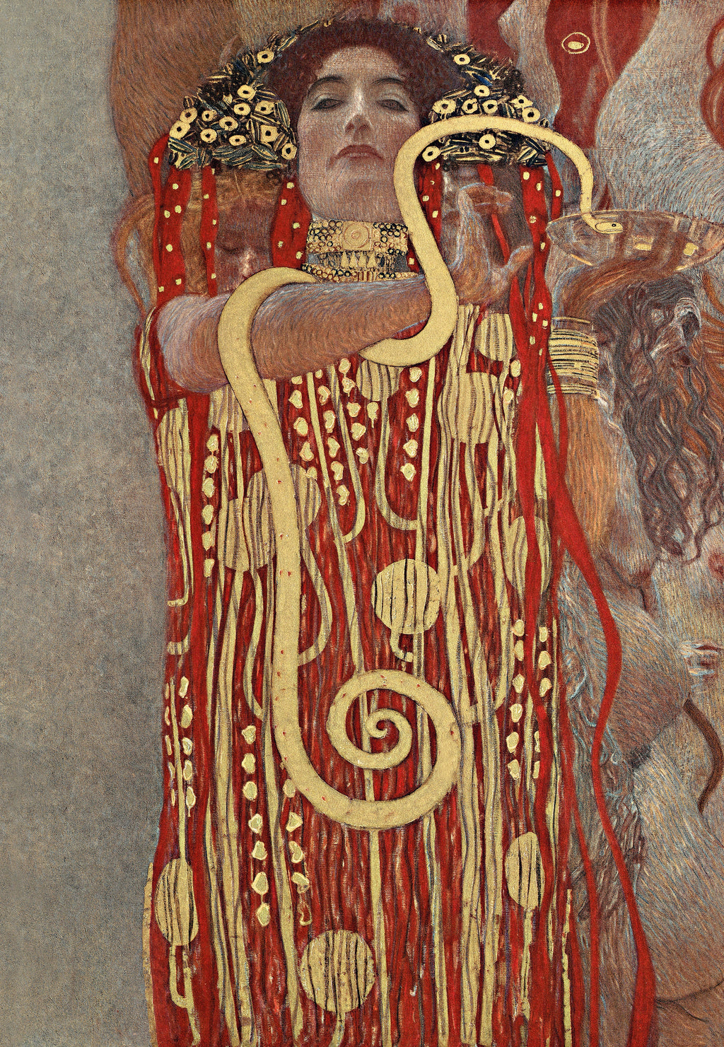 Hoodie Gustav Klimt Hygieia Famous Painting Essential