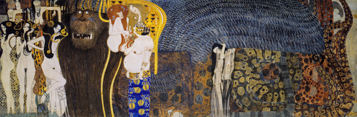 Sweater Gustav Klimt The Hostile Powers Famous Painting Premium