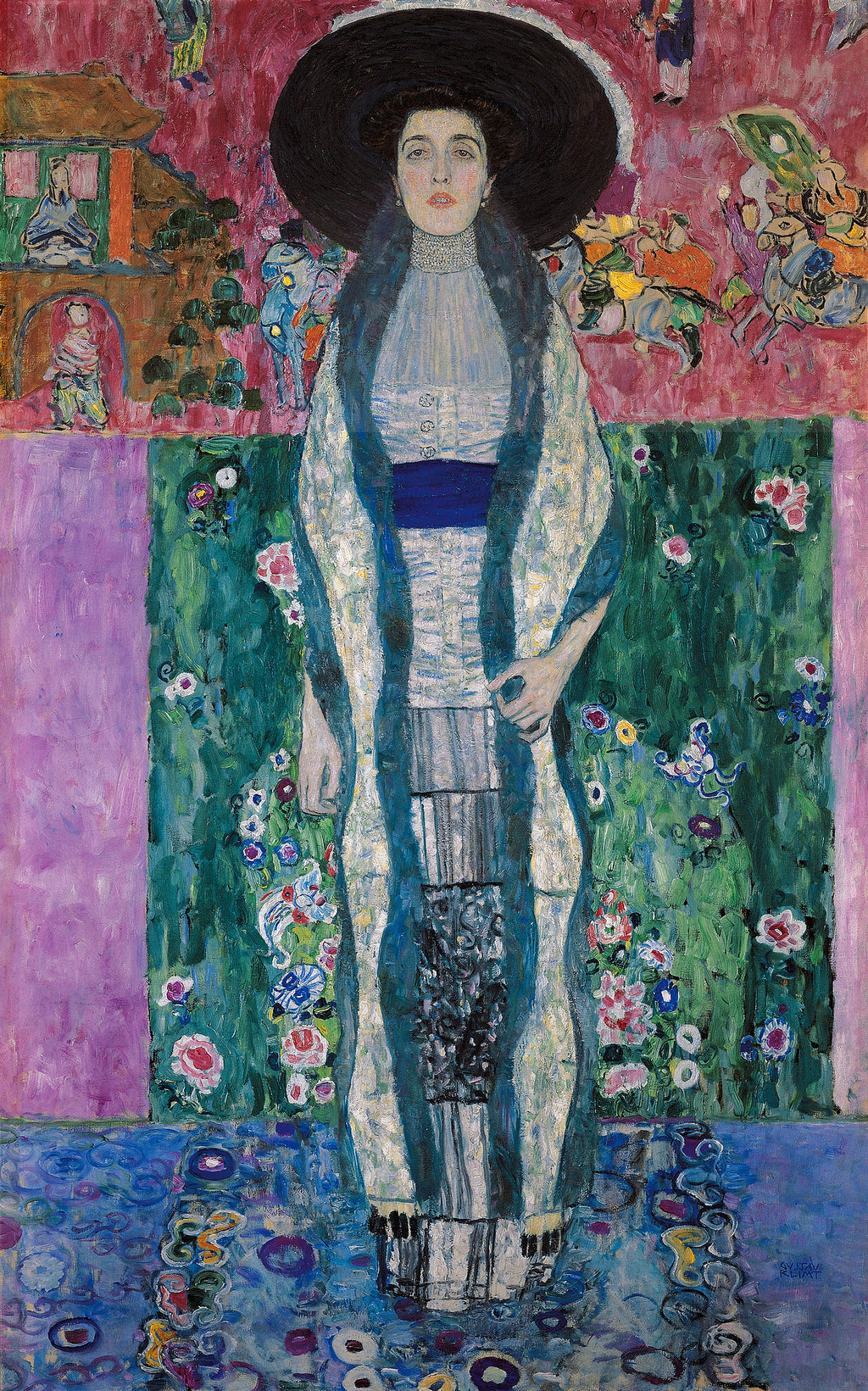 Hoodie Gustav Klimt Portrait Of Adele Bloch-Bauer Famous Painting Essential