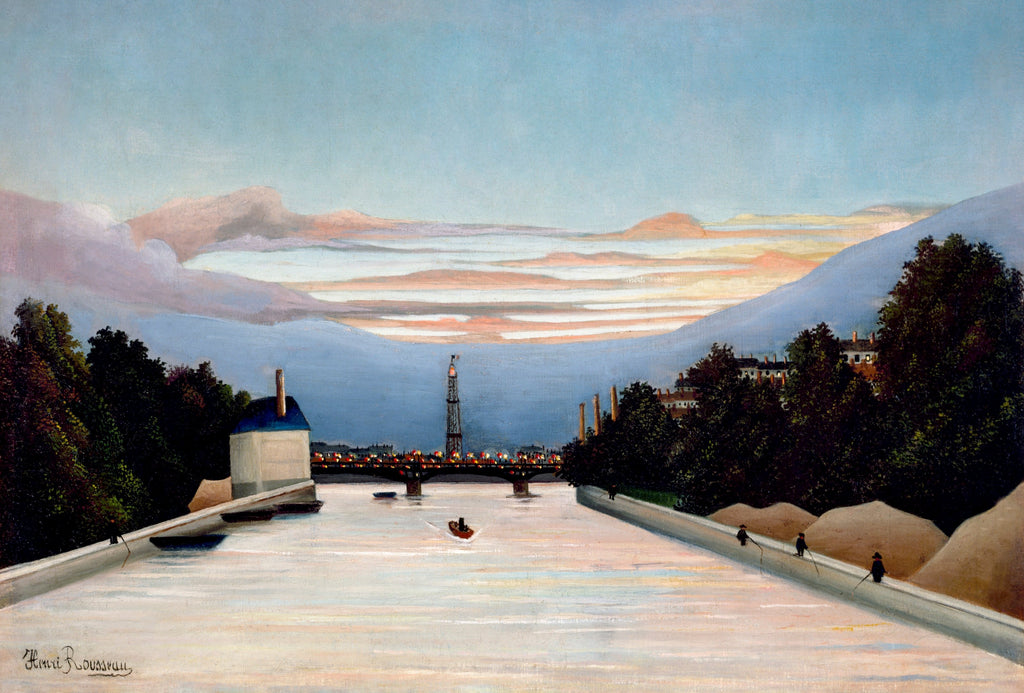 Hoodie Henri Rousseau The Eiffel Tower Famous Painting Essential