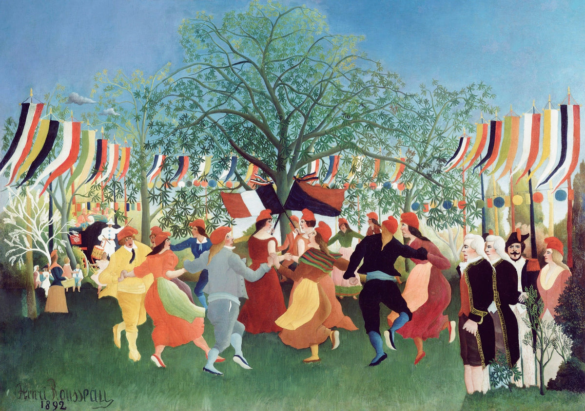 Hoodie Henri Rousseau A Centennial Of Independence Famous Painting Essential