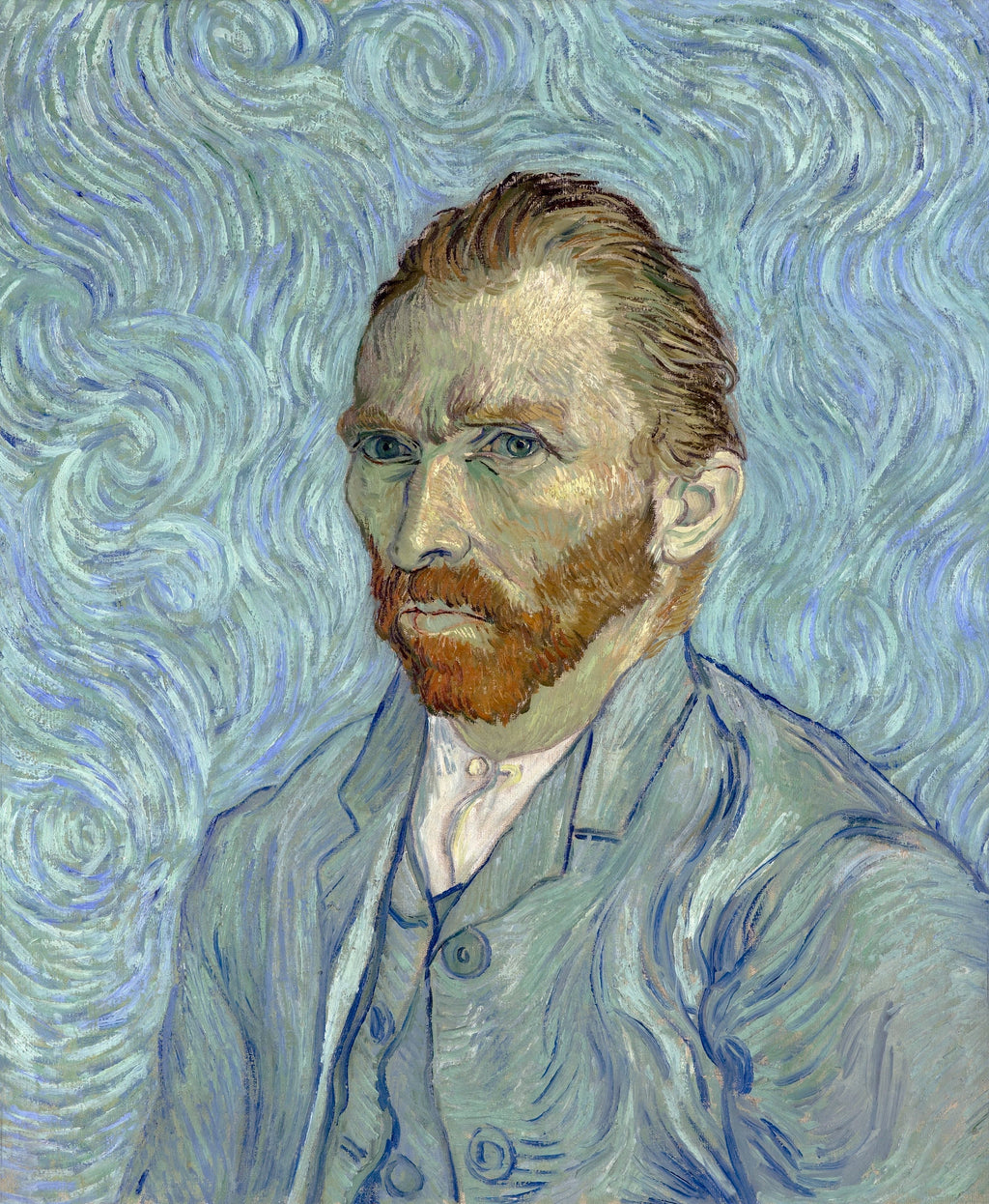 Hoodie Vincent Van Gogh Self-Portrait Famous Painting Essential