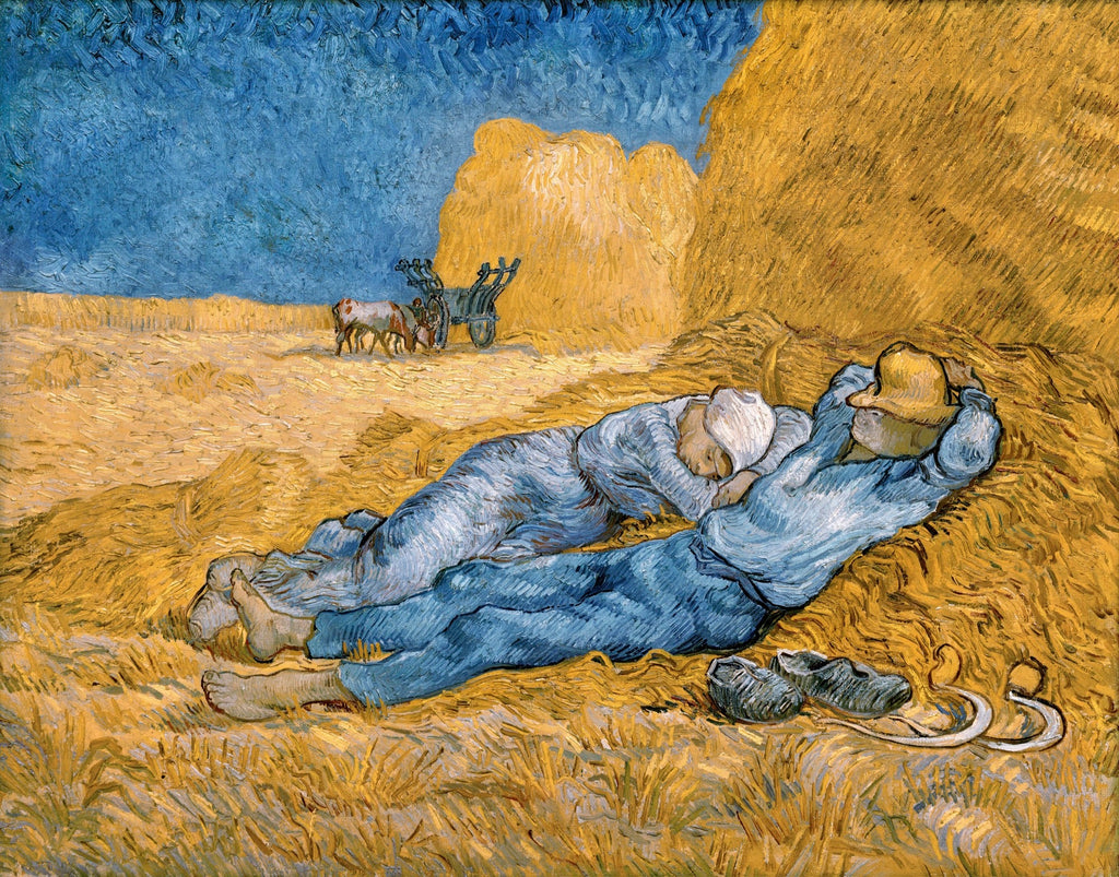 T-shirt Vincent Van Gogh The Siesta Famous Painting Essential