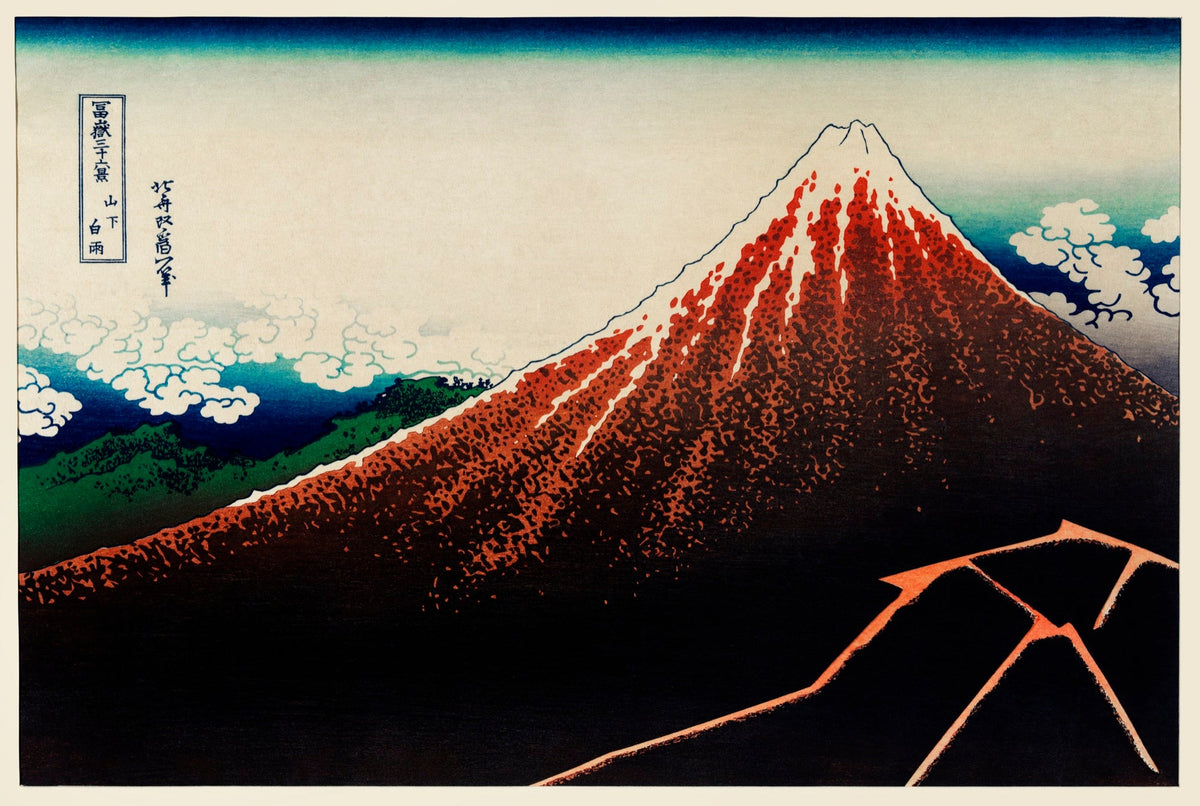 Sweater Sanka Hakuu - Katsushika Hokusai 1760 Essential