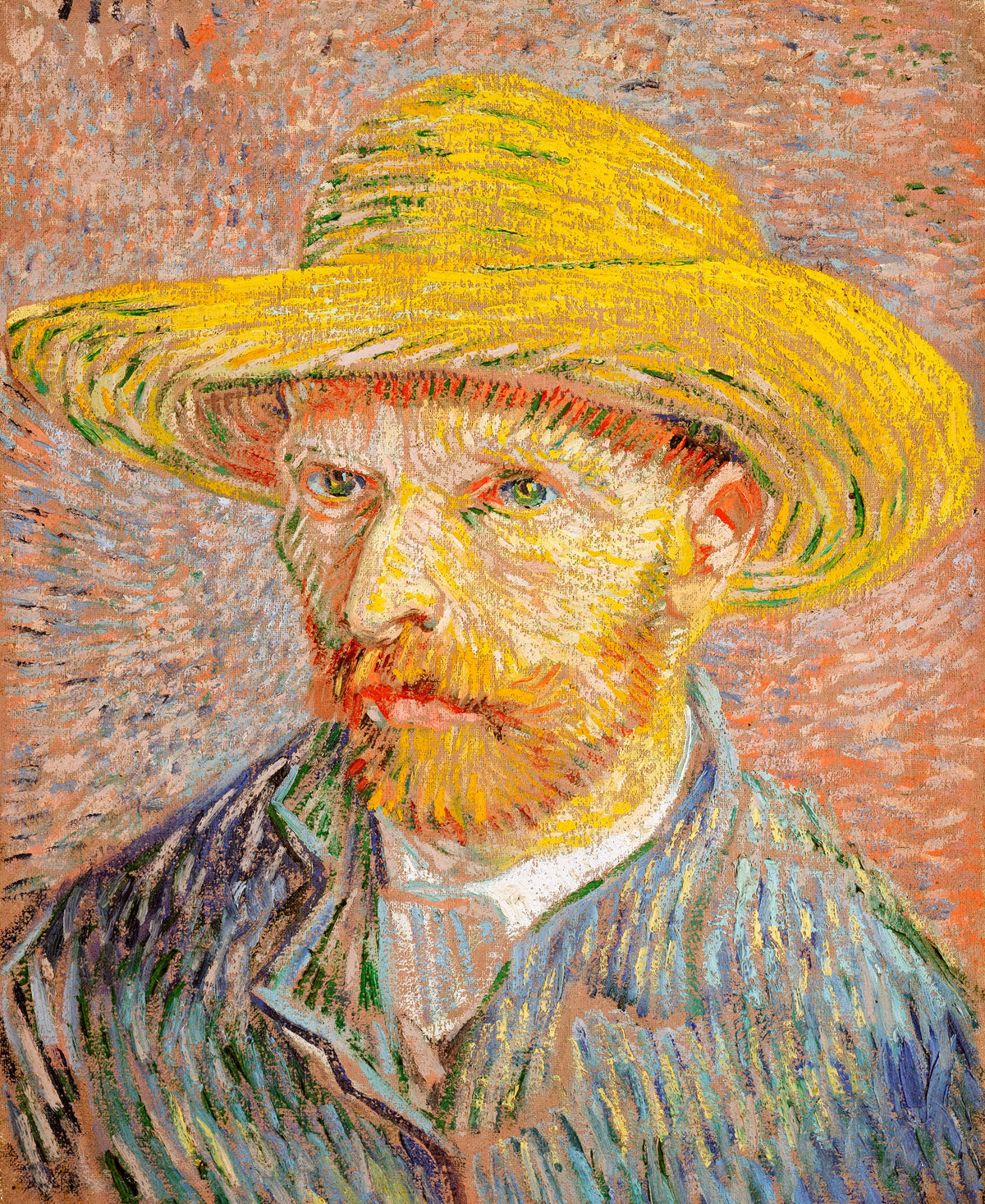 Hoodie Self-Portrait With A Straw Hat Essential