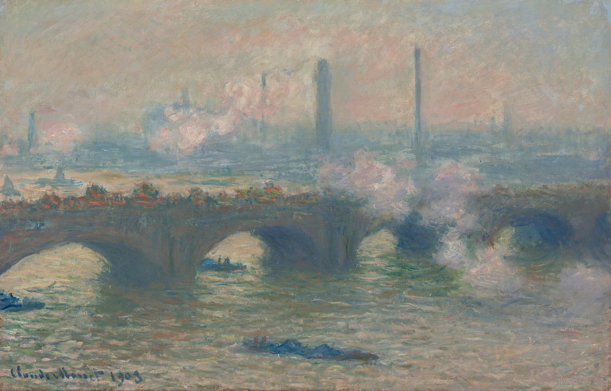 Sweater Waterloo Bridge Gray Day Premium