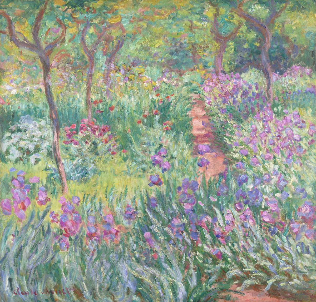 Hoodie The Artist Garden In Giverny Essential
