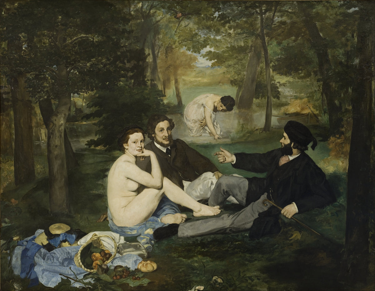 T-shirt Luncheon On The Grass Edouard Manet 1863 Essential
