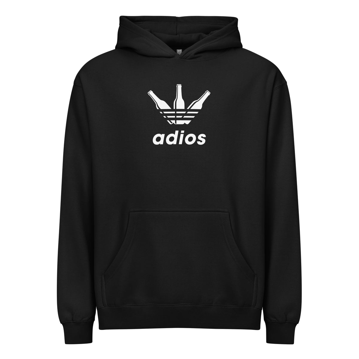 Black Hoodie Adios Signature