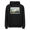 Black Hoodie Common American Swan - John James Audubon 1827 Signature