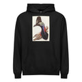 Black Hoodie Australian Cassowary Casuarius Australis Illustrated - Elizabeth Gould 1804 Signature
