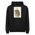 Black Hoodie Wekau Sceloglaux Albifacies Illustrated - Elizabeth Gould 1804 Signature