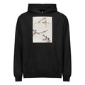 Black Hoodie Three Birds Perched On Branches One With Blossoms - Katsushika Hokusai Published Between 1830 And 1850 An Illustration Of Three Birds Perched On Branches One With Blossoms Signature