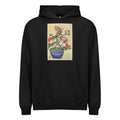 Black Hoodie Blooming Azalea In Blue Pot - Ohara Koson 1920 Signature