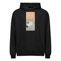 Black Hoodie Two Cranes - Ohara Koson 1925 Signature
