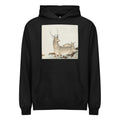 Black Hoodie Couple Of Deers - Ohara Koson 1900 Signature