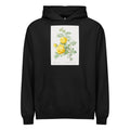 Black Hoodie Rosa Hemisphaerica Also Known As Yellow Rose Of Sulfur Rosa Sulfurea Signature