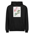 Black Hoodie Rosa Damascena Rosebush Rosa Damascena Signature