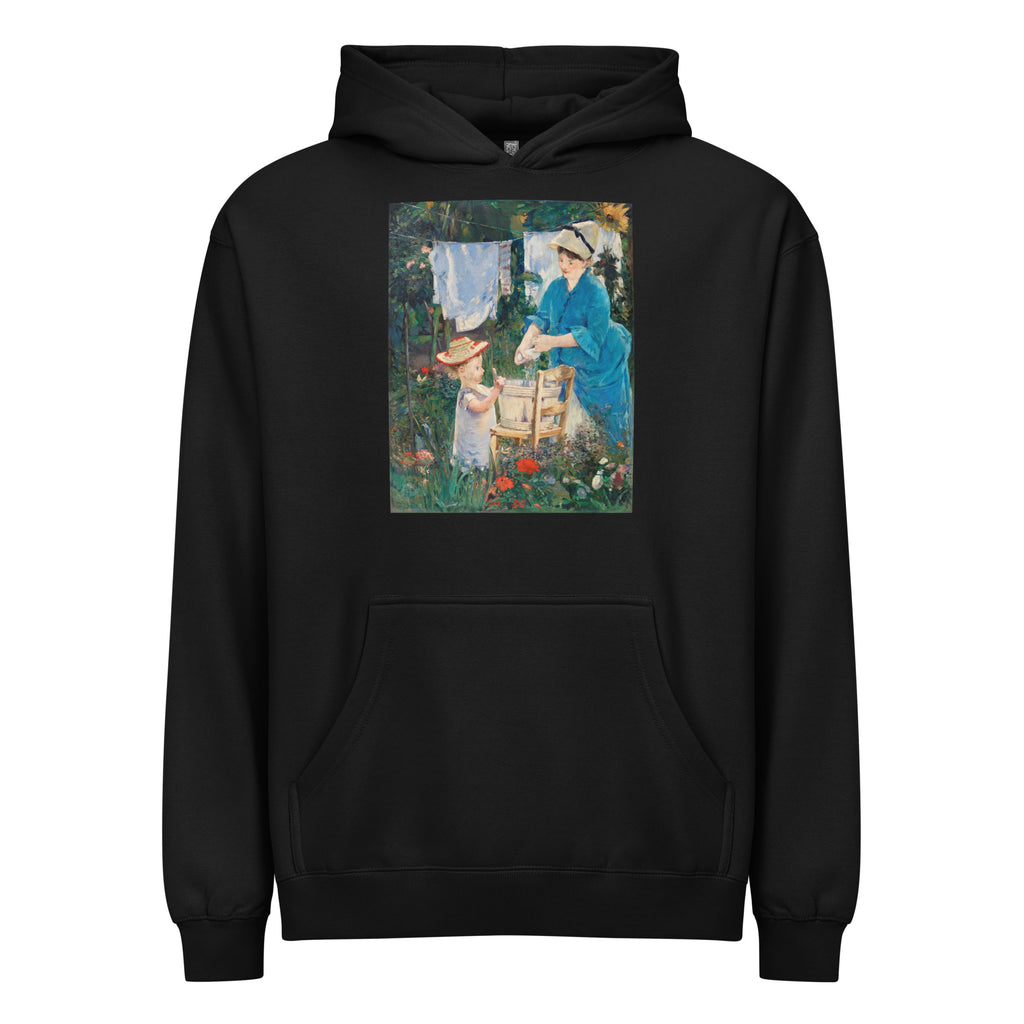 Black Hoodie Laundry Le Linge Painting In High Resolution Signature