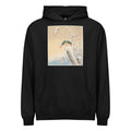 Black Hoodie Kingfisher In The Snow - Ohara Koson 1925 Signature