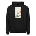 Black Hoodie Japanese Plague Bird On Maple - Ohara Koson 1900 Signature