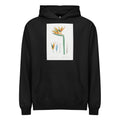 Black Hoodie Bird Of Paradise Illustration Signature