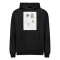 Black Hoodie Tree Leaf Set - Pierre-Joseph Redoute 1759 Signature
