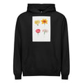Black Hoodie Flower Set - Pierre-Joseph Redoute 1759 Signature