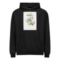 Black Hoodie Flesh-Pink Multiflora Rosa Multiflora Carnea Signature