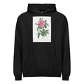Black Hoodie Gallic Rose Rosa Gallica Regalis Signature