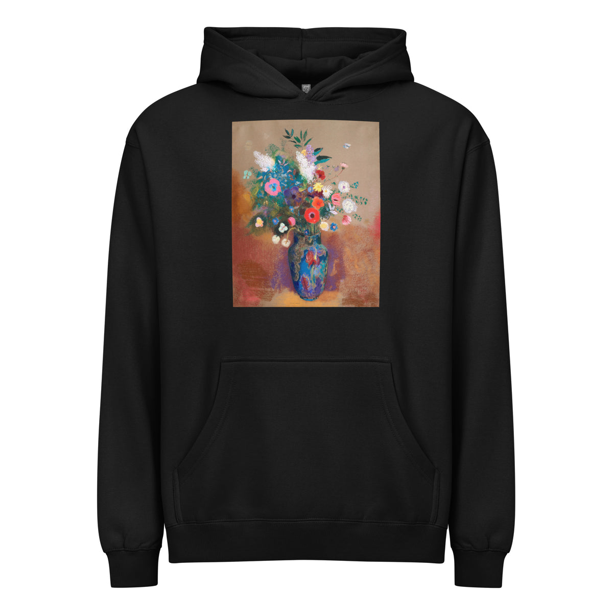 Black Hoodie Bouquet Of Flowers 1900 1905 Signature
